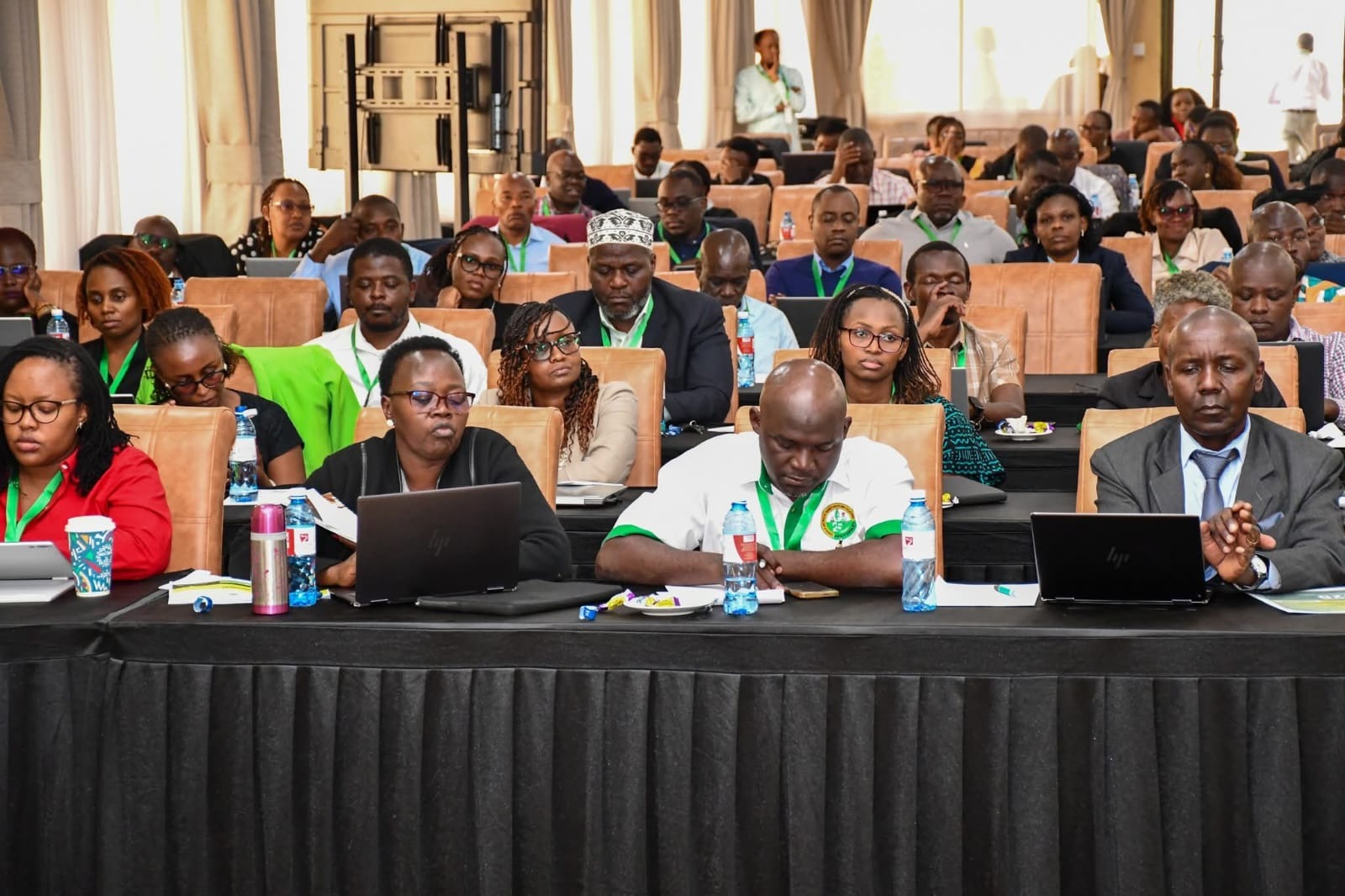 Training participants seated in the conference hall during the NACOSTI Training on Research Ethics and Scientific Review